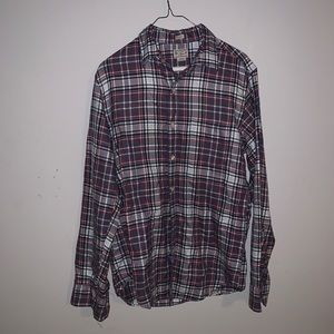 J. Crew flannel button down